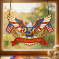 250th Anniversary Of The USA Gifts For Patriots - Window Hanging Acrylic Suncatcher