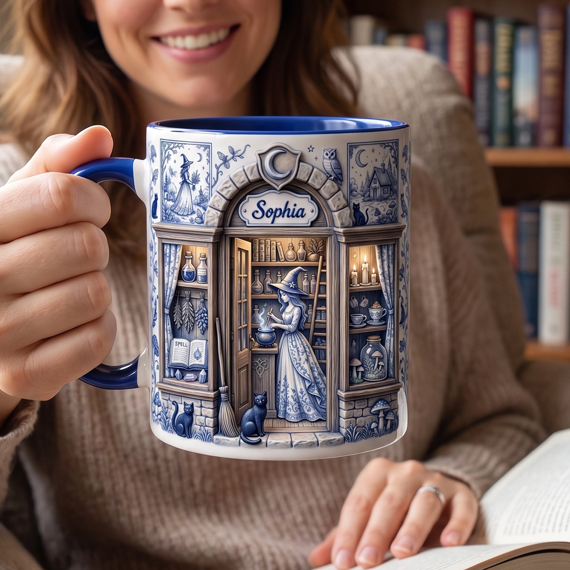 Witch Apothecary Shop Gifts For Witches Lovers - Personalized Accent Mug