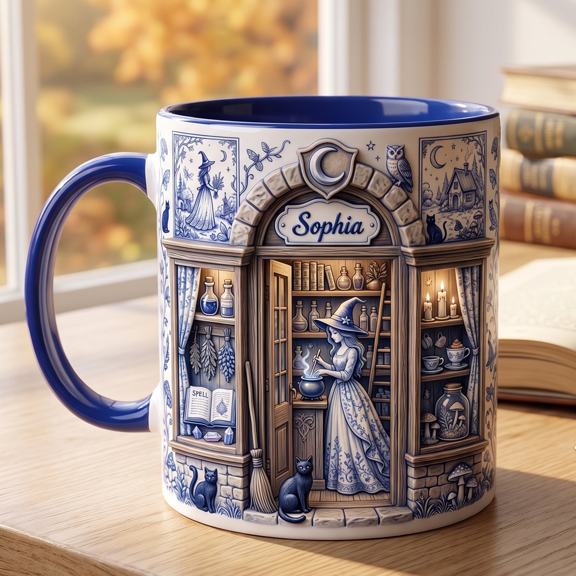 Witch Apothecary Shop Gifts For Witches Lovers - Personalized Accent Mug