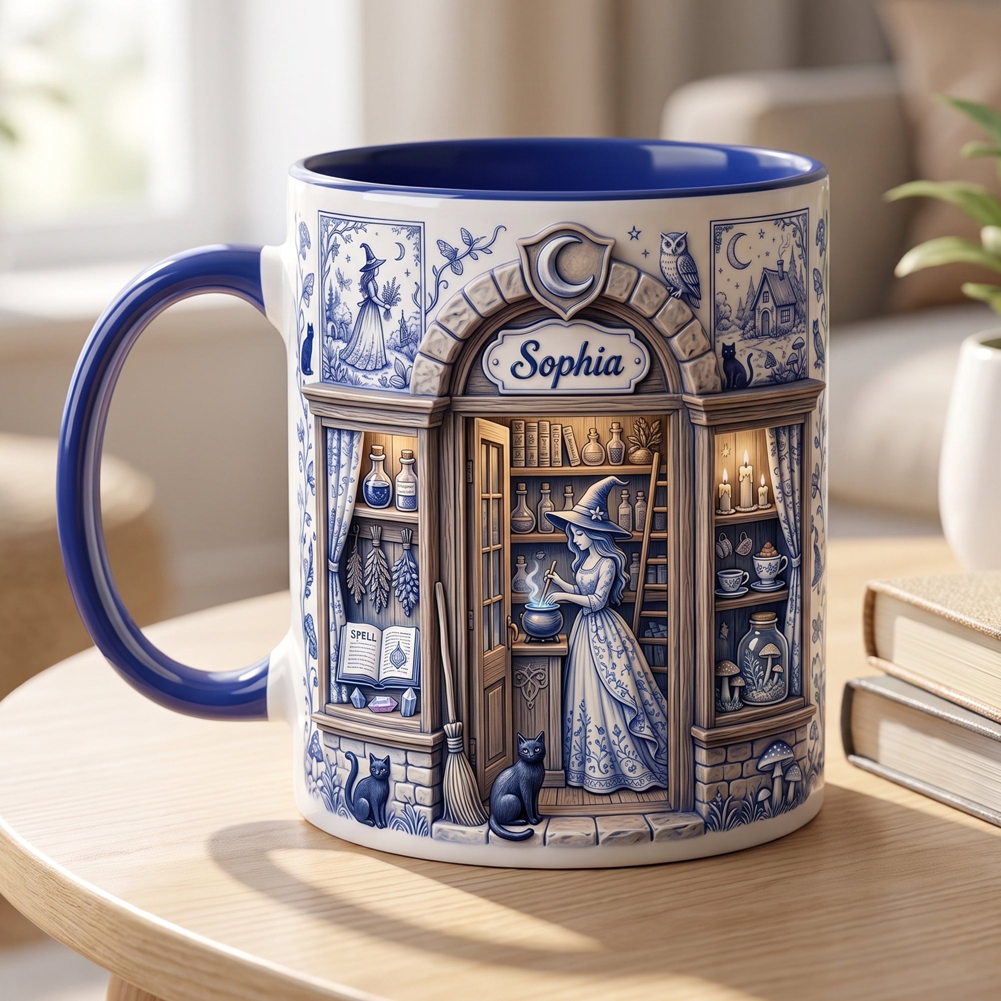 Witch Apothecary Shop Gifts For Witches Lovers - Personalized Accent Mug