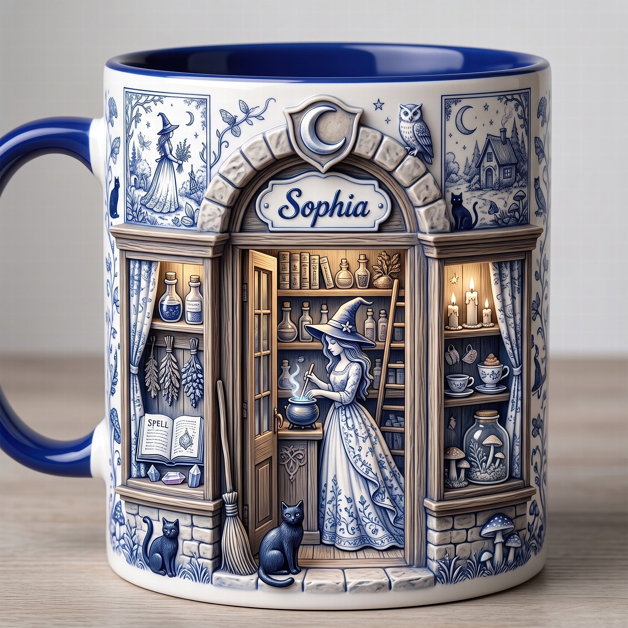 Witch Apothecary Shop Gifts For Witches Lovers - Personalized Accent Mug