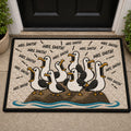 Funny Goose Classroom Decor Gifts For Teacher - Personalized Doormat